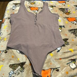 Abercrombie and Fitch Ribbed Bodysuit